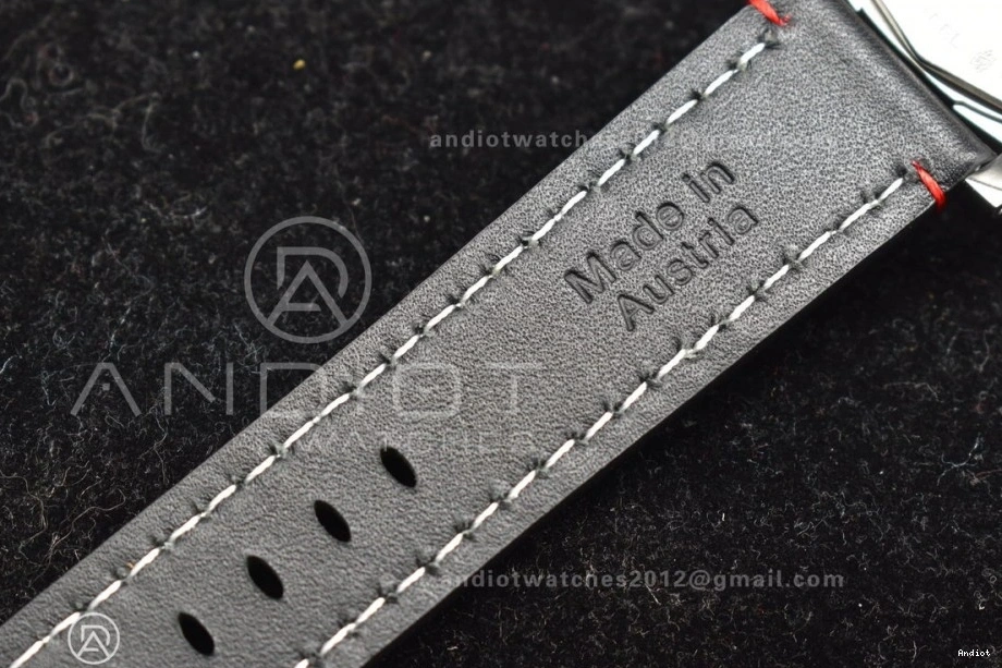 PAM732 Best Leather Green Brown  Dial Dark Edition P9010 1:1 on TTF Strap 0317